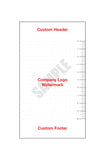 A7 Customised Slim Note Pads - 10 Pack